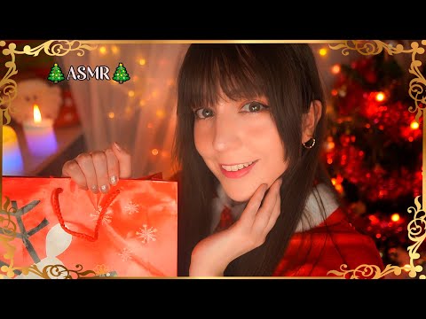 ⭐ASMR Te Ayudo a DORMIR en Navidad🎁 [Sub] Atención Personal, Mimos