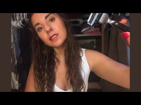 ASMR || Jealous Ex-Girlfriend Fixes Your Brows