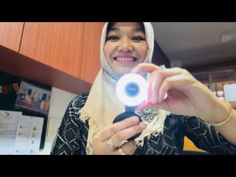 ASMR whisper - follow the light (no talk)