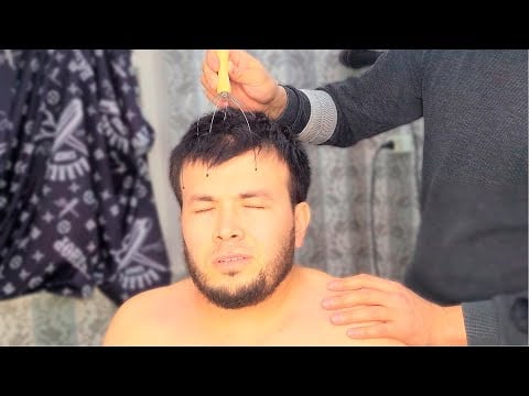 The Ultimate ASMR Chair Massage Experience (ASMR Head, Face & Neck Massage)