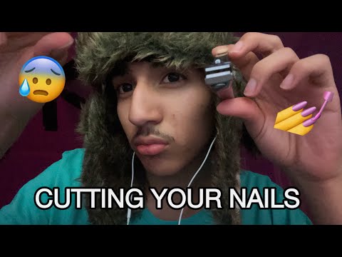 ASMR But im Cutting your Nails 😰