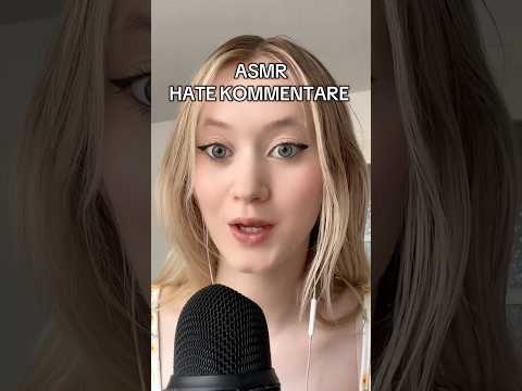 ASMR HATE KOMMENTARE #asmr #fabricscratching