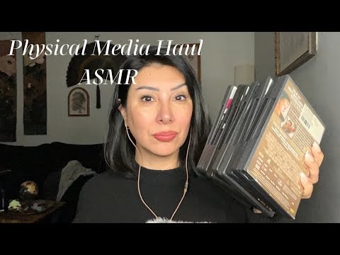 Physical Media Haul ASMR, DVDs and a Few Books 📕 too