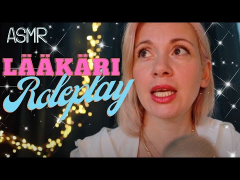 ASMR SUOMI - Lääkäri ROLEPLAY (hormonitoiminta)