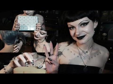 ASMR | Doing 3 Of Your Favorite Triggers 🖤 five below paints, mannequin tapping, & build up tapping