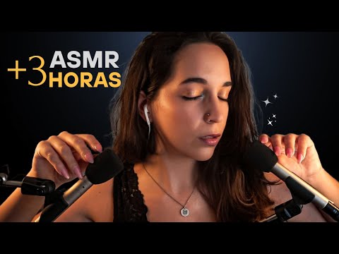ASMR MÁS DE 3 HORAS para dormir toda la noche 😴 Sin anuncios INTERMEDIOS