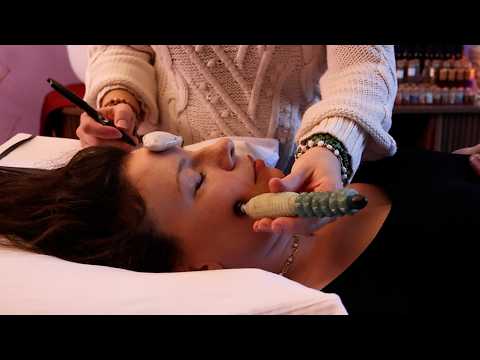 ASMR | Facial Energy Reading & Reiki Clearing Session to Sooth the Soul