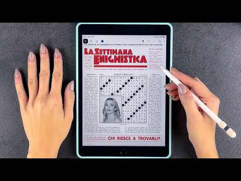 ASMR 📝 SETTIMANA ENIGMISTICA di FEBBRAIO (Whispering)