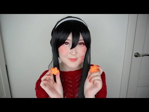 АСМР Мама позаботится о тебе 🥜 Покажу игрушки и расчешу волосы 🎁 ASMR SPY x FAMILY RP (SUB)