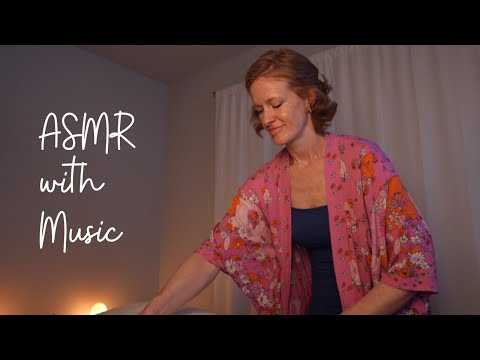 ASMR *Sleepy & Relaxing^ Bedtime blanket body massage and scalp massage with layered sounds