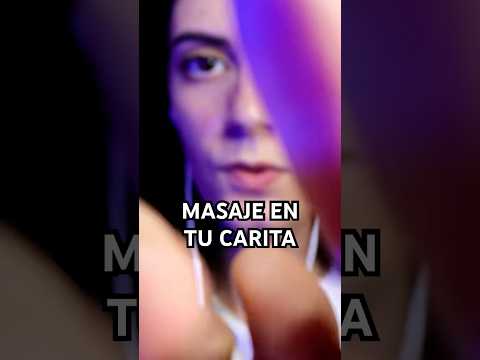 MASAJE EN TU CARITA  #asmr #asmrespañol