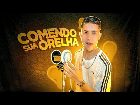 ASMR 3DIO – COMENDO SUA ORELHA *ear eating*