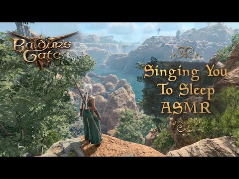 ASMR 😴 Softly Singing the Music of Baldur's Gate 3 🎶