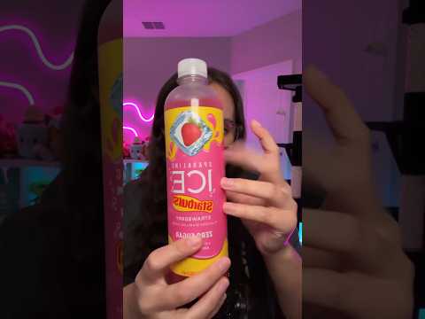 sparkling ice ASMR 🧊