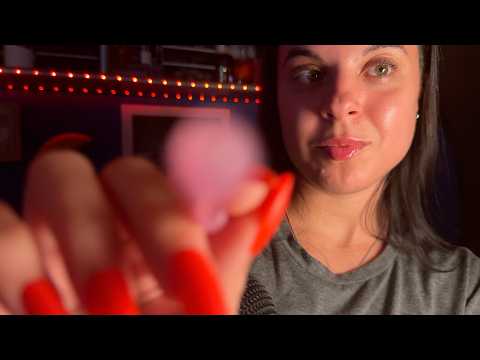 ASMR Toco tu Carita hasta que te Duermas - con y sin música ♡