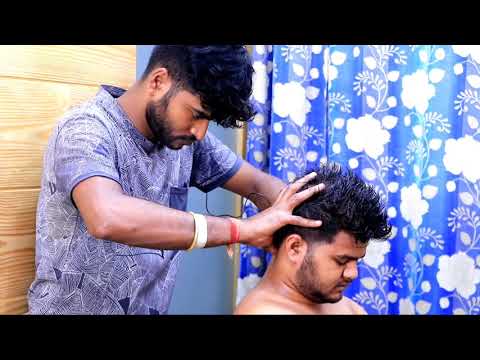 Perfect Deep pressure Massage for strong body and painful head | deep tissue ASMR massage by RAJEN