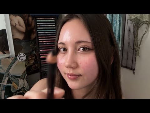 asmr doing your makeup for a punk gig ☆