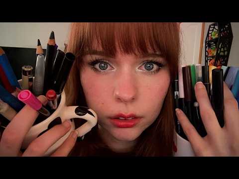 ASMR Drawing You But I’m Indecisive (Over Explaining and Examining You)