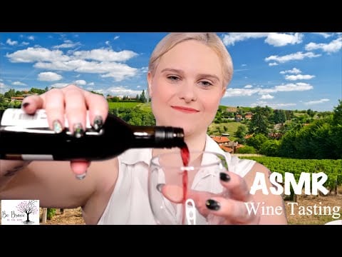 ASMR Wine Tasting At A French Vineyard 🍷
