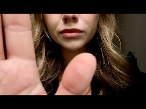 ASMR Close-Up Hypnotic Hand Movements for Sleep | No Talking