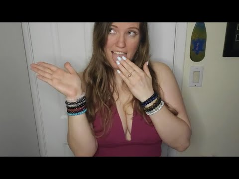 [ASMR] Mouth Sounds and Tapping | Counting Down From 100 FOR SLEEP (spit painting, massage, reiki)