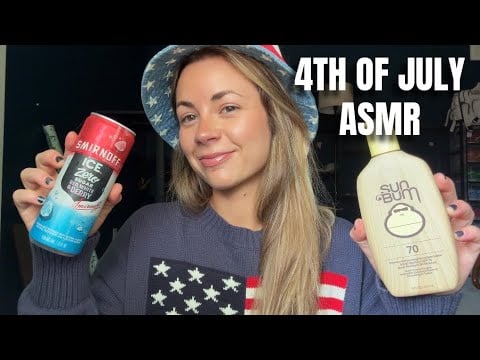 ASMR | 4th of July Party | Soft Spoken Roleplay 🇺🇸
