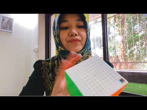 RP a friend showing you 10x10 Rubik’s Cube - ASMR soft spoken