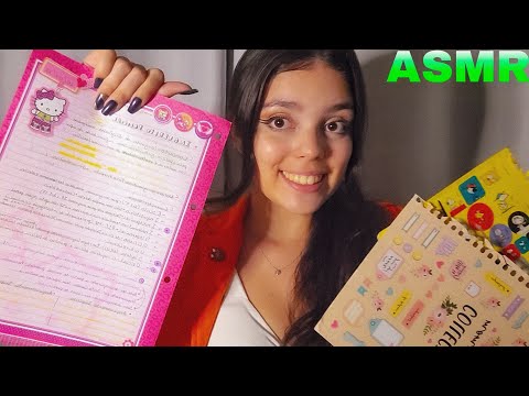 PROFESSORA DANDO A MELHOR NOTA DA SUA VIDA🎉👩‍🏫| Brazillian ASMR 🇧🇷💕