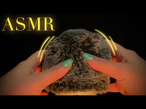 ASMR Fall Asleep In 15 Minutes / Fluffy Mic, Sleepy Whispers, Brushing, Handsounds