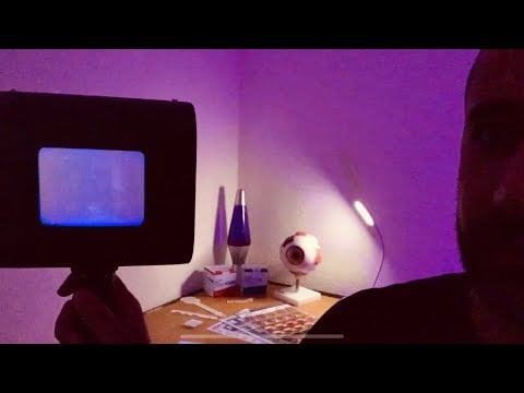 ASMR Eye Health Exam ft. The Burton Lamp (roleplay)