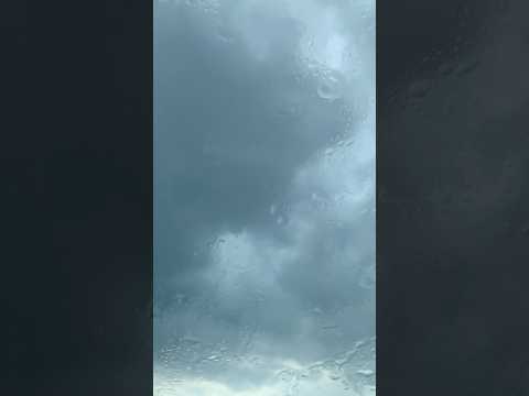 Rain on Windshield Glass ASMR #asmr #shorts