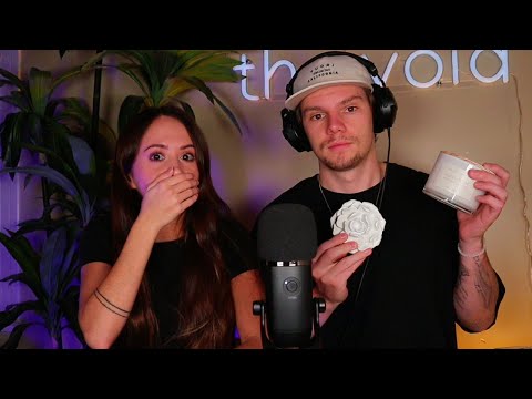 My Boyfriend Tries ASMR (he's getting better than me)