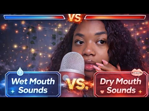 ASMR🎙️| WET VS. DRY MOUTH SOUNDS👄 (200% Sensitivity🔉)