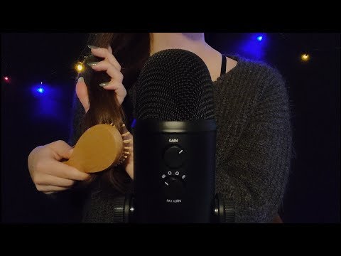 ASMR - Playing With & Brushing My Hair [No Talking]