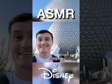 ASMR AT DISNEY WORLD (asmr in public) #shorts #asmr #disney