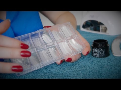 ❤︎ DIY Dual Forms & Hard Builder Gel Nails ❤︎ Relaxing ASMR Video