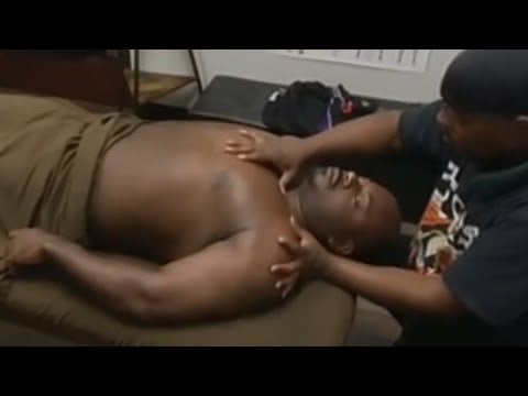 VR180 Selwyn's Chest and Shoulders Sports Massage  (Part 6 of 9) Best seen in a VR Headset