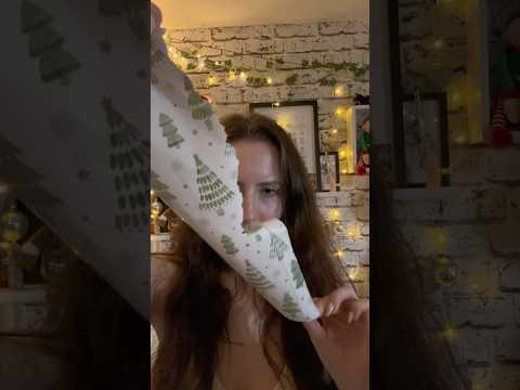 ASMR - Advent Day 10 ❄️ #asmrpapersounds #asmr #relax #braintingles