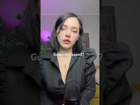 You never guess .. #asmr #asmrtriggers #asmrsounds