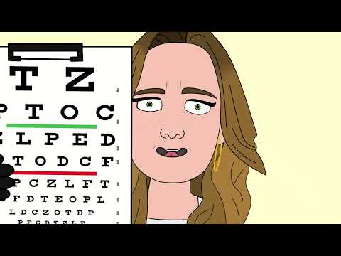 ASMR 1 minute cranial nerve exam (animated)