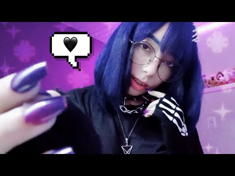 ASMR NAMORADA GÓTICA TE MIMANDO | ROLEPLAY