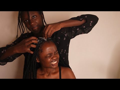ASMR FAST AND AGGRESSIVE SCALP SCRATCHING AND MASSAGE FOR SLEEP 😴