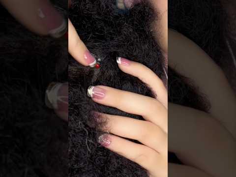 Bugs Plucking - afro #asmr #asmrhairplay #asmrscratching #asmrscalp #asmrbugs #viral