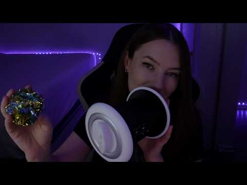 MY FIRST VIDEO WITH MY *NEW* 3DIO :D Random ASMR Triggers & Lots of Yapping!