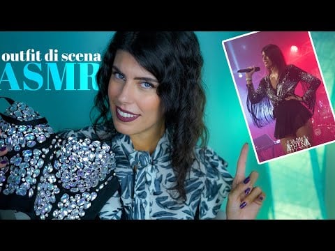 ASMR 🎤 Tutti i miei OUTFIT per i CONCERTI (Whispering & Fabric Sounds)