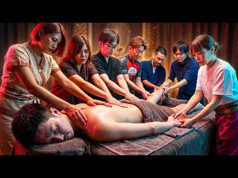 💆‍♂️(ASMR) This Is What Happens When 7 Massage Champions Team Up