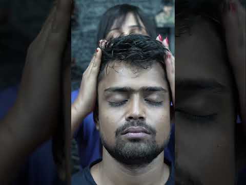 Super Relaxing ASMR Head Massage: Experience Unbelievable Relaxation and Stress Relief #shorts