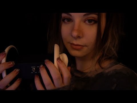 ASMR | 3h close up Whispering & gentle Ear Attention for Sleep - Rain, Ear to Ear