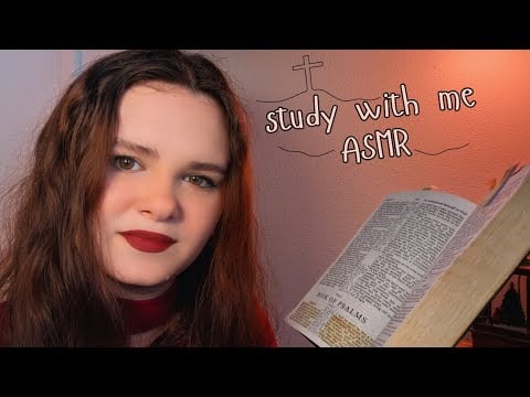 reading psalms 22-27 | study with me | ASMR