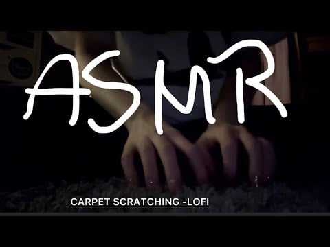 [Lofi Asmr] carpet scratching only / no talking - old video from 2024 